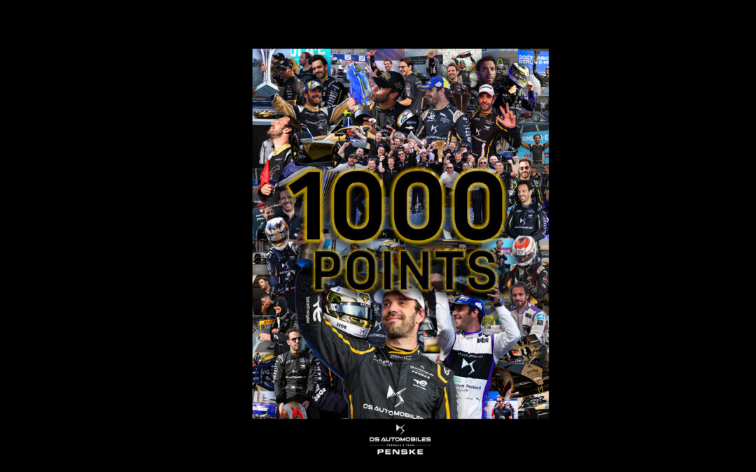 Two-time Formula E Championship Jean-Eric Vergne passed the symbolic benchmark of 1,000 points scored last weekend in Mexico City!
